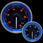 2-1/16" Crystal Blue Electrical Volt Gauge 52mm <br/>PS1305